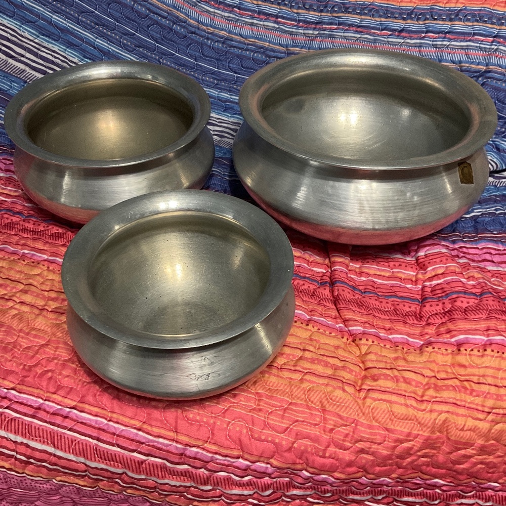 Raja brand aluminum cooking pots 4 sizes H105